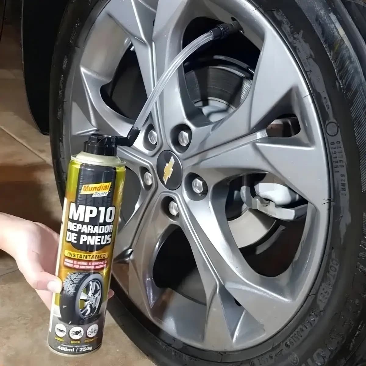 Reparador De Pneu Para Carro/caminhonete Mundial Prime Mp10 400 ML